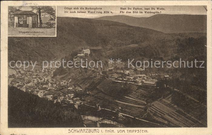 Schwarzburg Thueringer Wald Trippsteinhaeuschen