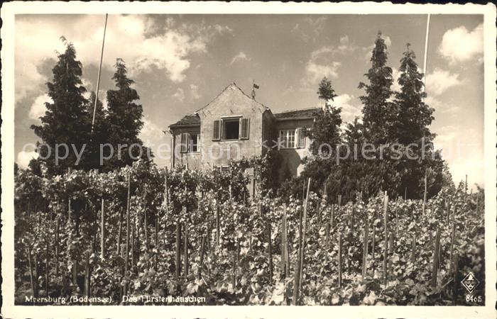 Meersburg Bodensee Fuerstenhaeuschen