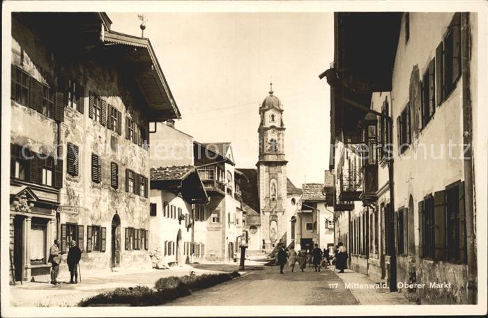 Mittenwald Bayern ObererMarkt