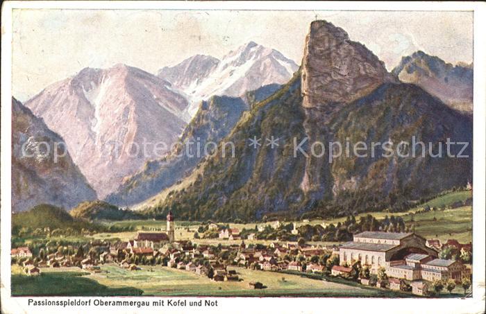 OBERAMMERGAU Bayern Kofel Not