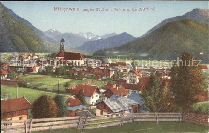 Mittenwald Bayern Reitherspitze