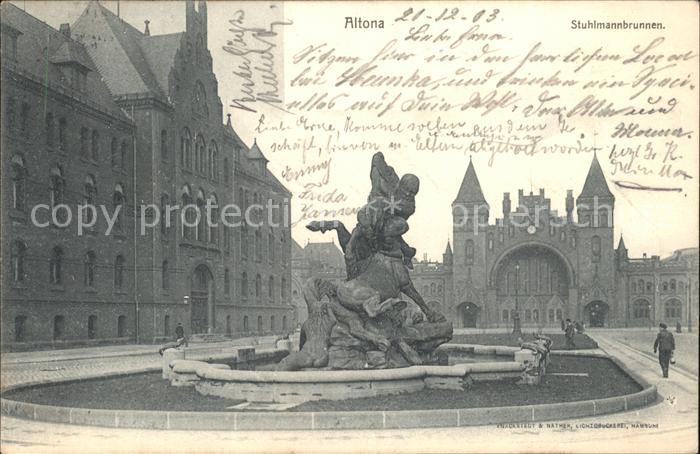 Altona Hamburg Stuhlmannbrunnen