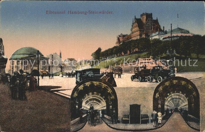 HAMBURG CITY Steinwaerder Elbtunnel