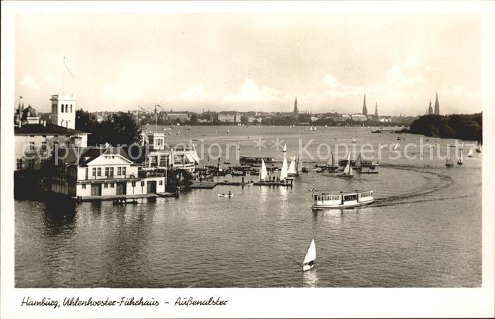 HAMBURG CITY Uhlenhorster-Faehrhaus Aussenalster