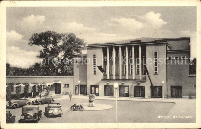 Weimar Thueringen Weimarhalle