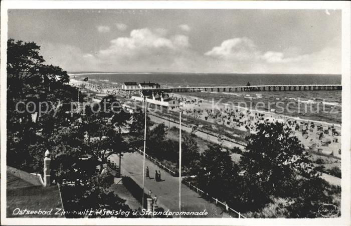 Zinnowitz Ostseebad Usedom Strandpromenade