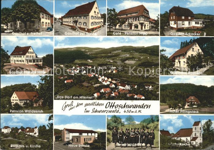 Ottoschwanden Neue Schule Gasthof zur Sonne Gasthof Eckacker Cafe-Pension Hipp
