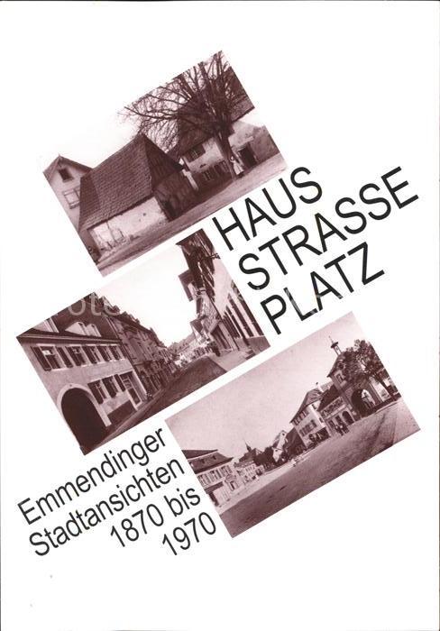 Emmendingen Stadtansichten Haus Strasse Platz