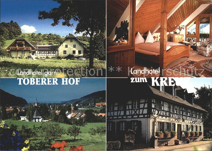 Glottertal Landhotel garni Tobererhof Landhotel zum Kreuz