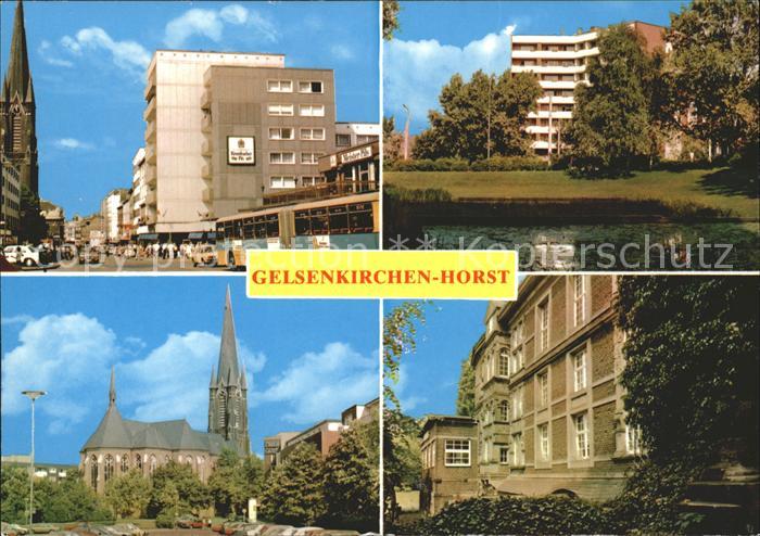 Horst Gelsenkirchen Essener Strasse Hippolytus-Kirche Schloss Horst