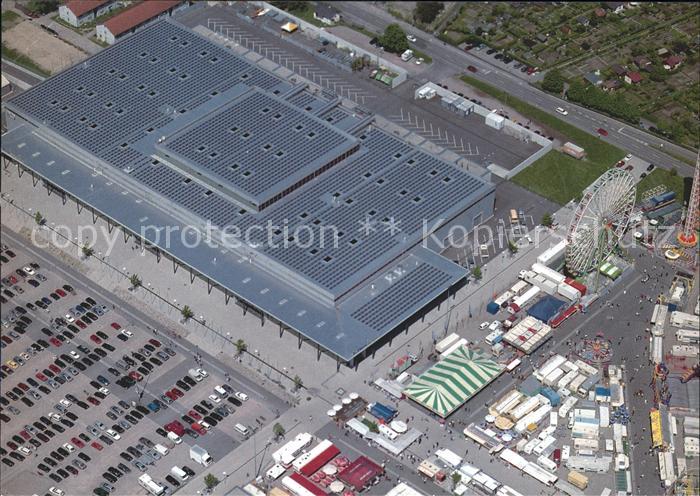 Freiburg Breisgau S.A.G. Solarstrom AG Freiburg Solarkraftwerk Neue Messe Freibu