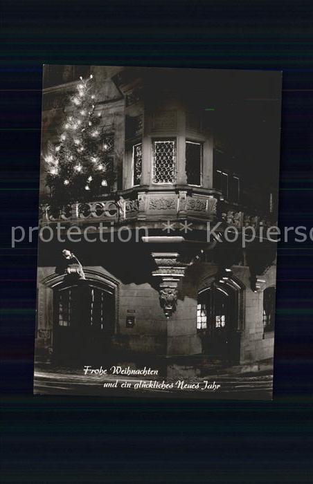 Messkirch Rathaus Neujahr Weihnachten