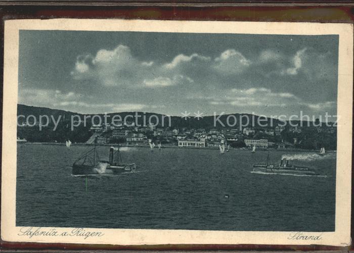 Sassnitz Ostseebad Ruegen Strand