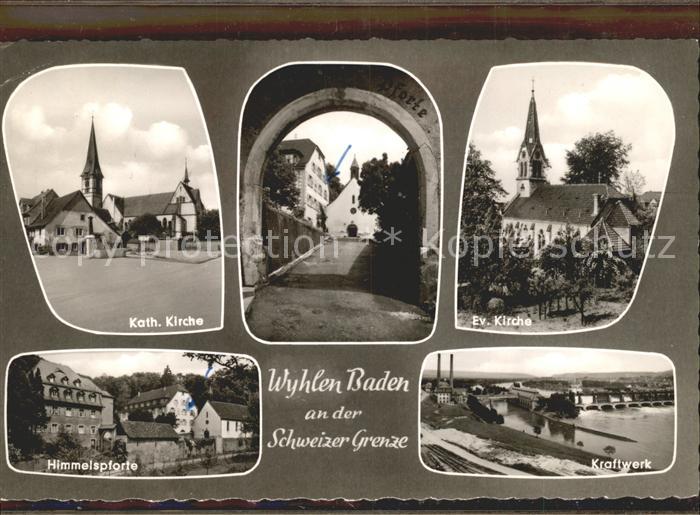 Grenzach-Wyhlen Himmelspforte Kraftwerk Kirche