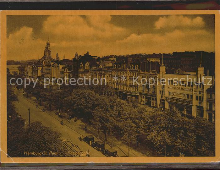 HAMBURG  CITY St. Pauli Reeperbahn