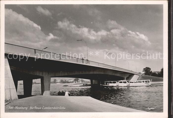 HAMBURG  CITY Neue Lombardsbruecke