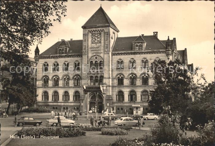 Halle Saale Hauptpost
