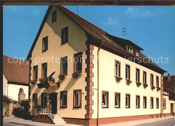 Weisweil Gasthaus Kanone