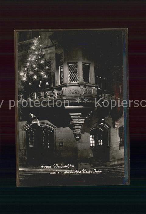 Messkirch Rathaus Weihnachten Neujahr