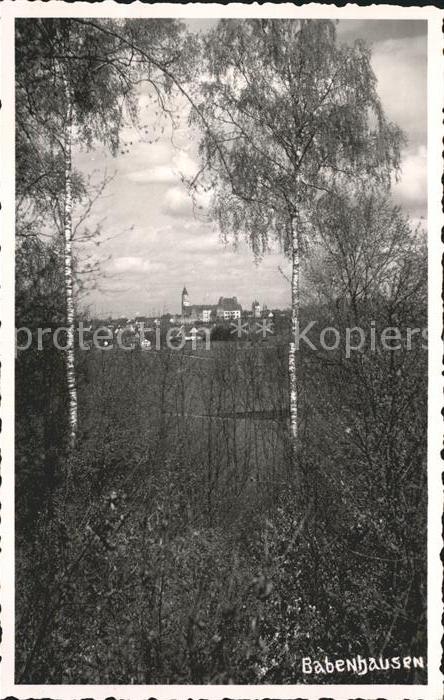 Babenhausen Hessen Ortsansicht