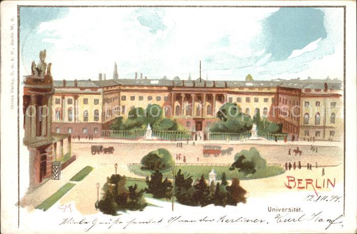 BERLIN  CITY Universitaet Illustration