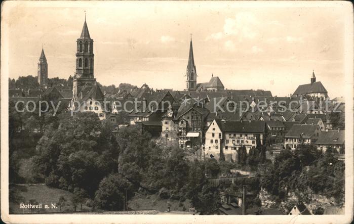 Rottweil Neckar Teilansicht