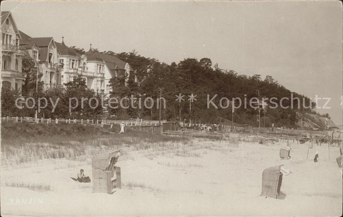 Bansin Ostseebad Strandpartie