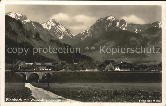 Flintsbach Inn mit Wendelsteinmassiv