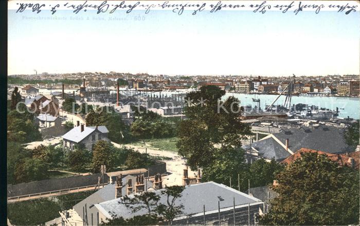 Meissen Elbe Sachsen Panorama