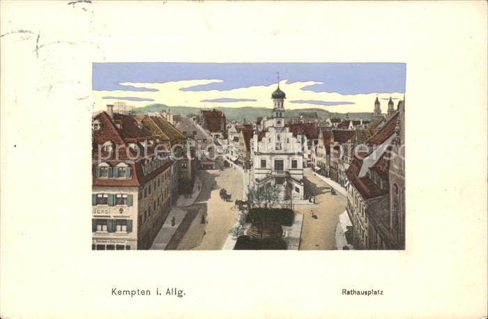 Kempten Allgaeu Rathausplatz