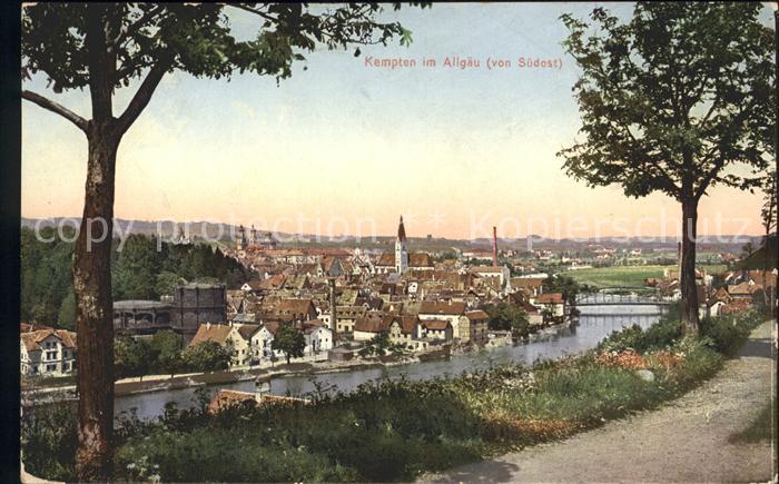 Kempten Allgaeu Ortsansicht