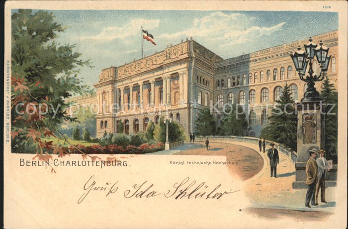Charlottenburg Kgl techn Hochschule