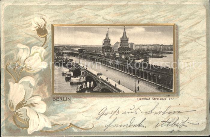 BERLIN  CITY Bahnhof Stralauer Tor