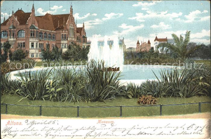 Altona Hamburg Museum Brunnen Fontaene