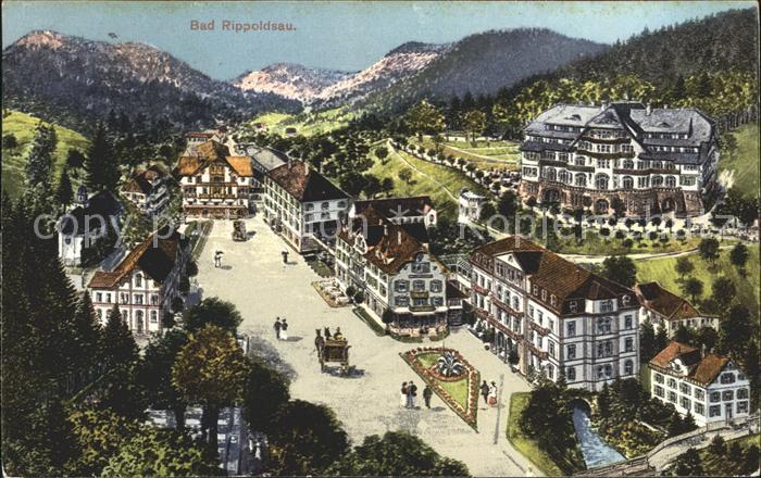 Bad Rippoldsau Schwarzwald Ortsansicht