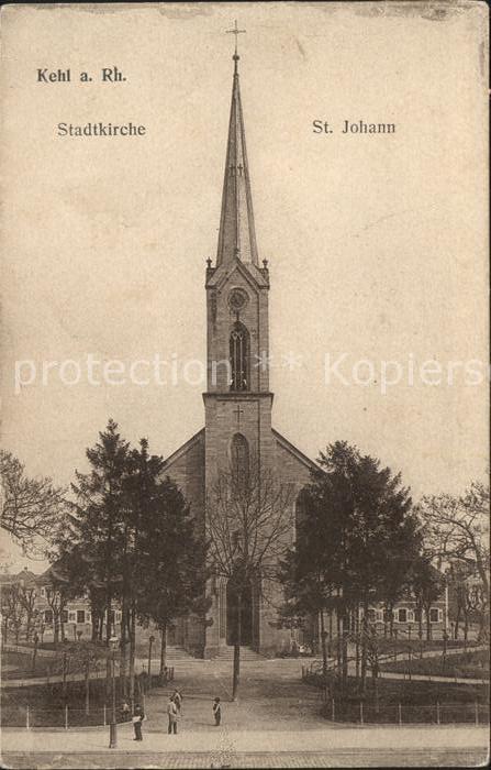 Kehl Rhein Stadtkirche St Johann