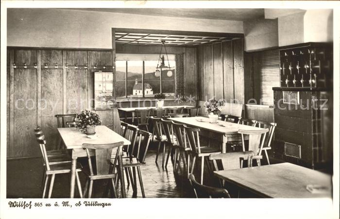 Witthoh Engen Hegau Berggasthaus Windegg Stube