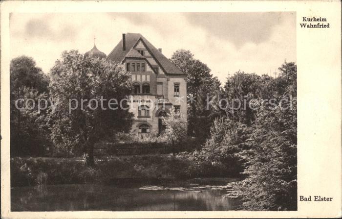 Bad Elster Kurheim Wahnfried