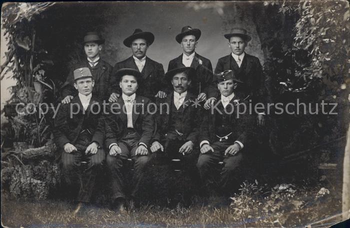 Vallensdorf Männergruppenfoto