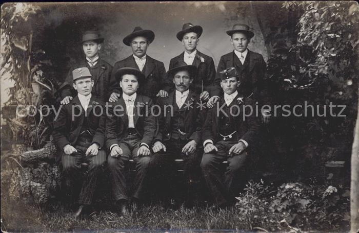 Vallensdorf Männergruppenfoto