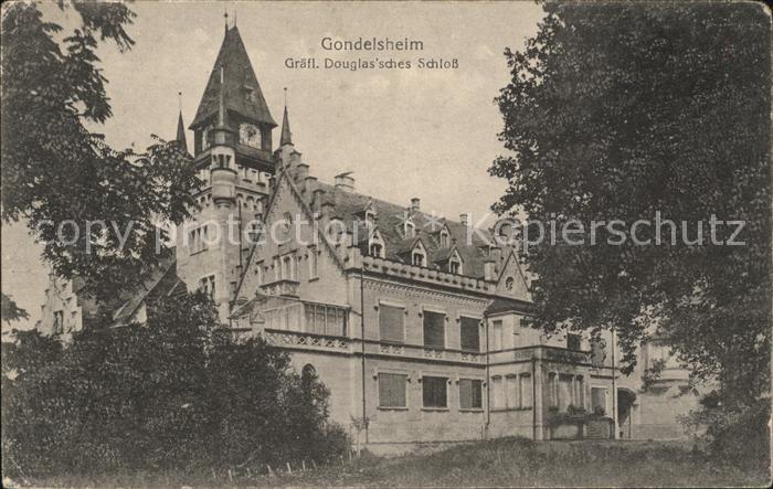 Gondelsheim Baden Graefl Douglassches Schloss