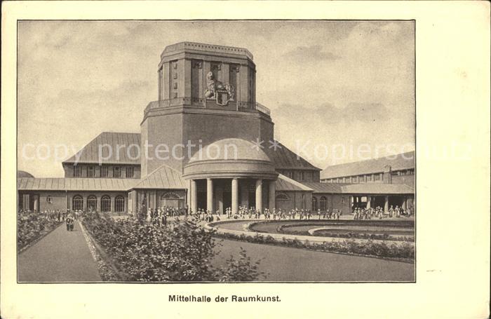 LEIPZIG Sachsen Mittelhalle der Raumkunst