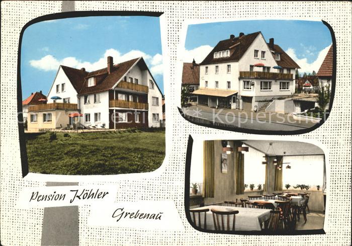 Grebenau Hessen Pension Koehler Gastraum