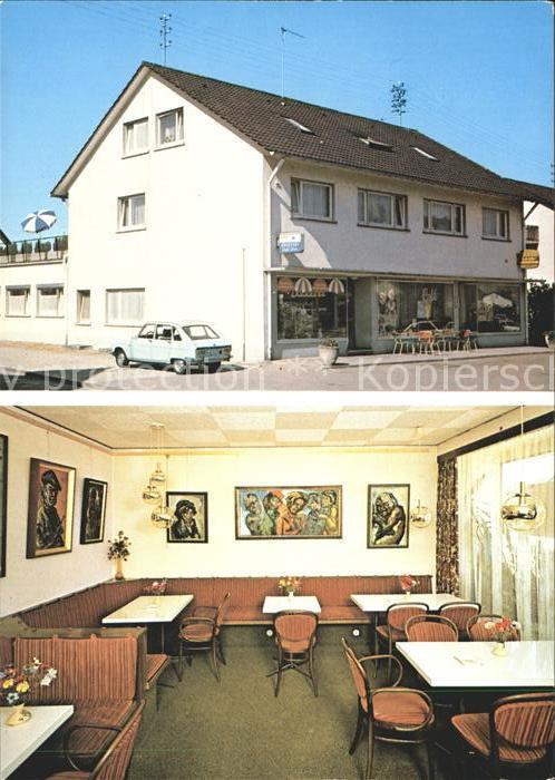 Denzlingen Baeckerei Cafe Dick Gastraum
