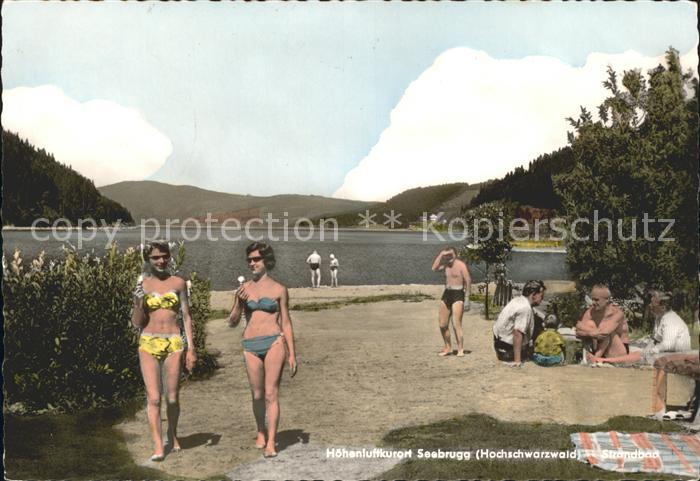 Seebrugg Strandbad am Schluchsee