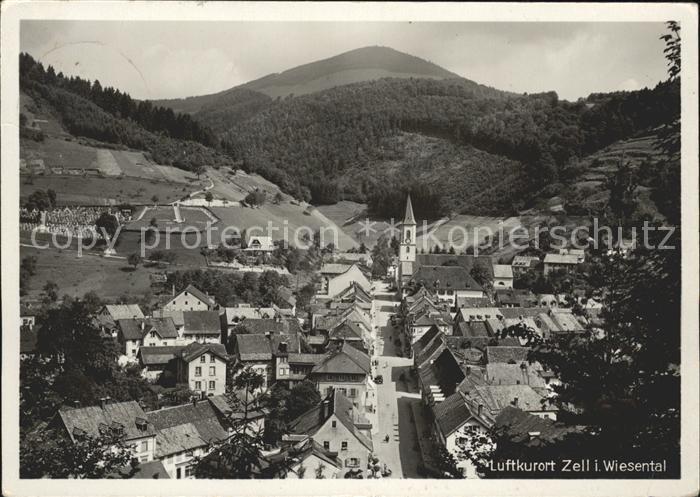 Zell Wiesental Panorama