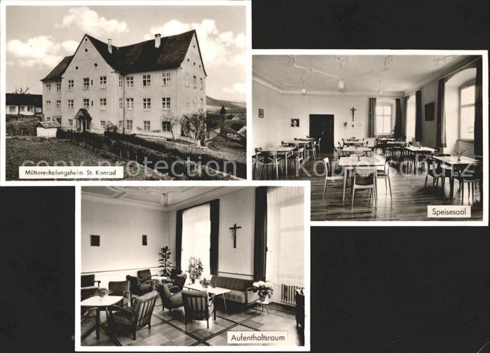 Weiterdingen Muettererholungsheim St Konrad Speisesaal Aufenthaltsraum