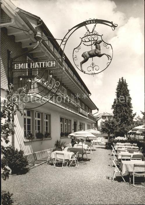 St Maergen Hotel Pension zum Hirschen Terrasse