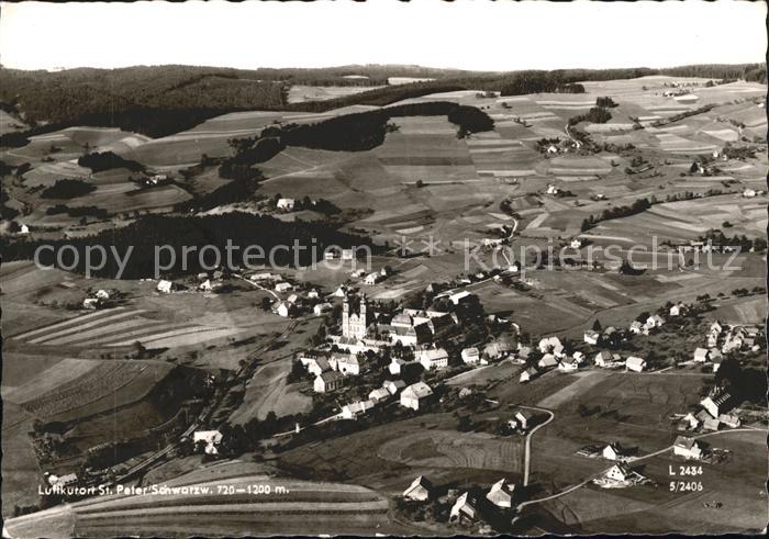 St Peter Schwarzwald Fliegeraufnahme