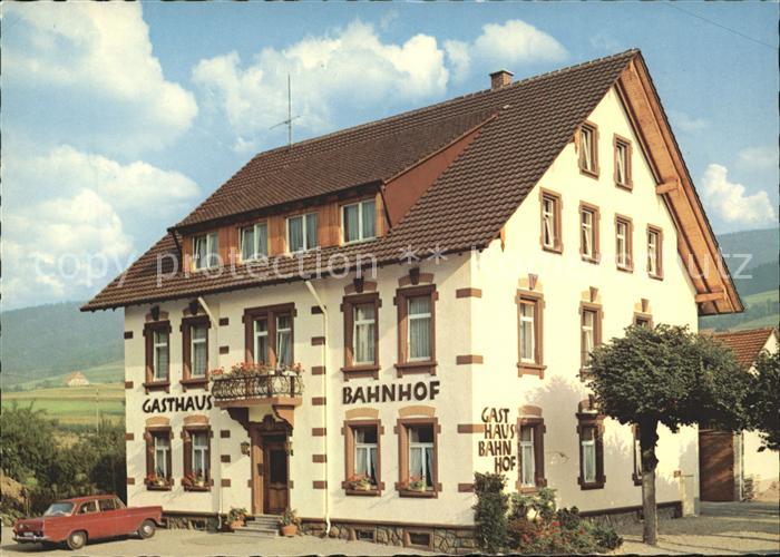 Oberwinden Elztal Gasthaus zum Bahnhof